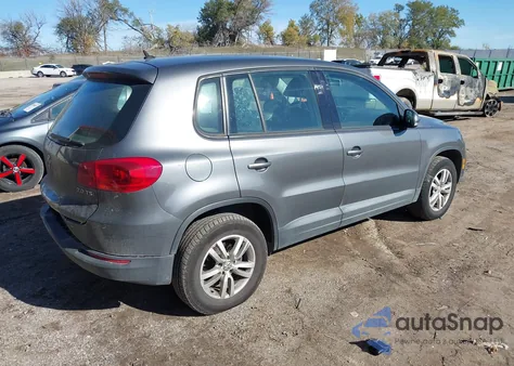 2014 Volkswagen Tiguan S z USA, uszkodzony, nr VIN WVGAV3AX3EW602393